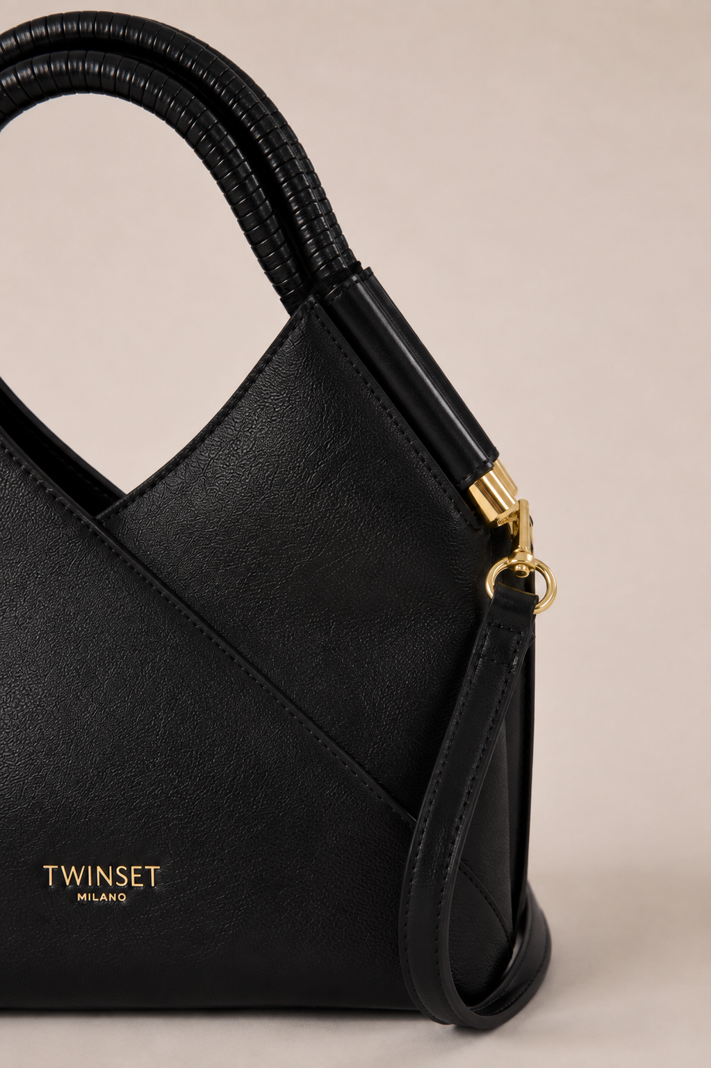 Velvet 2 Manici - Nero
